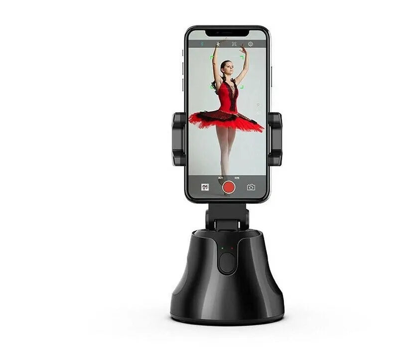 AI 360° Face Tracking Smart Gimbal Tripod – Auto Following Phone Holder