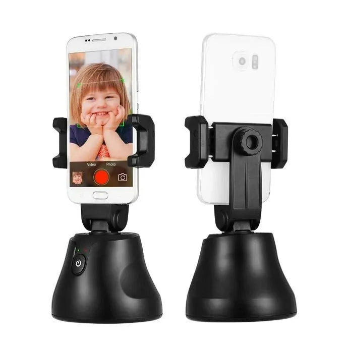 AI 360° Face Tracking Smart Gimbal Tripod – Auto Following Phone Holder